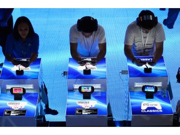Sony PlayStaion Vita booth at E3 Expo
