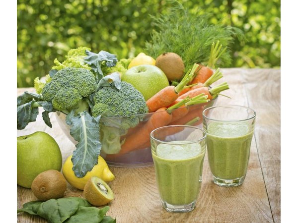 Two vegetable based smoothies