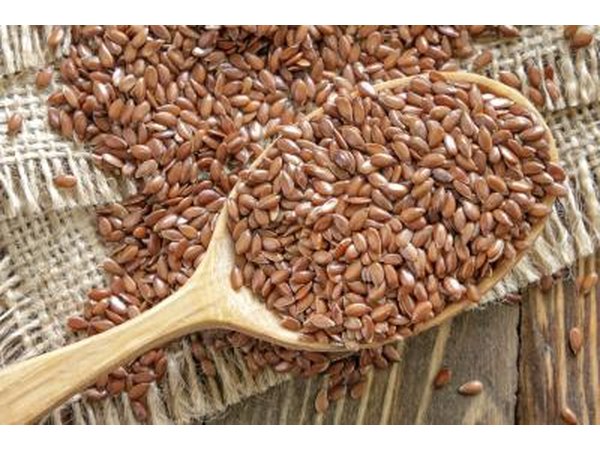 spoonful of flax seeds