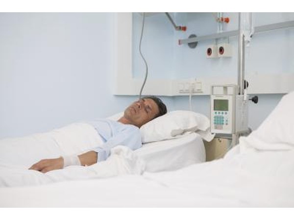 You will need to recoup in the hospital.