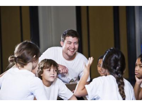 Many P.E. teachers coach sports teams, and the ability to motivate players is key to success.