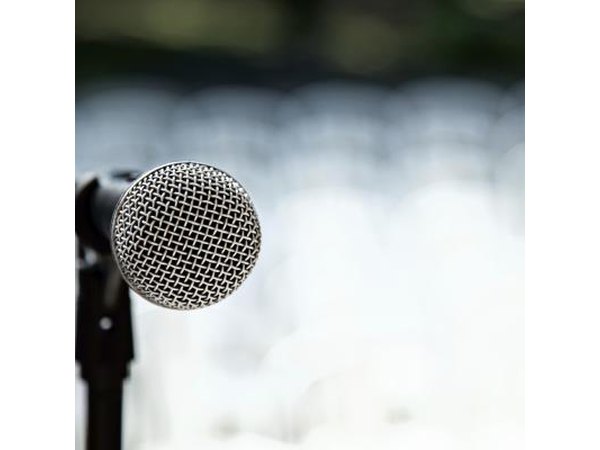 Give a speech.