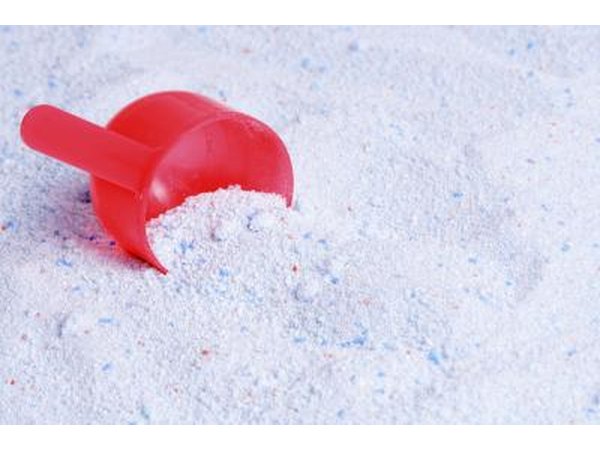 Detergents contain surfactants.
