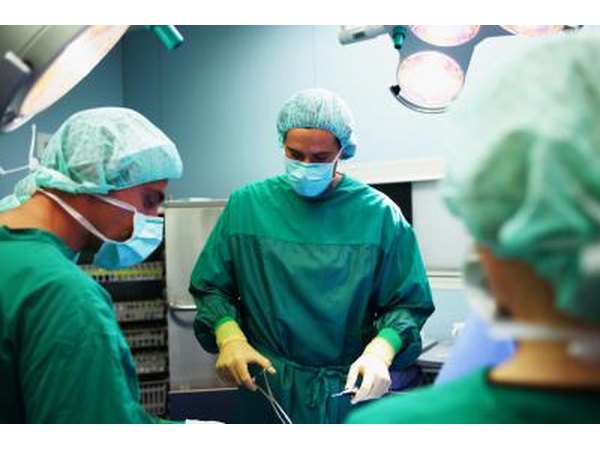 Surgical procedures might cause skin numbness, especially around the site of the incision.
