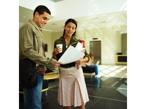 Making professional contacts may help him to find a job after graduation.