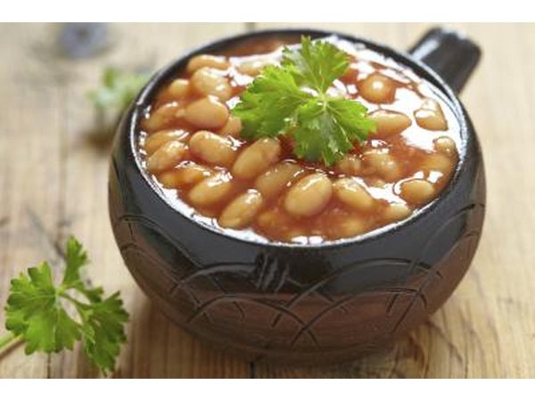 Bowl of baked beans