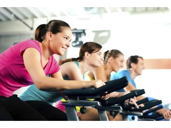 Fitness clubs are divided into several departments.