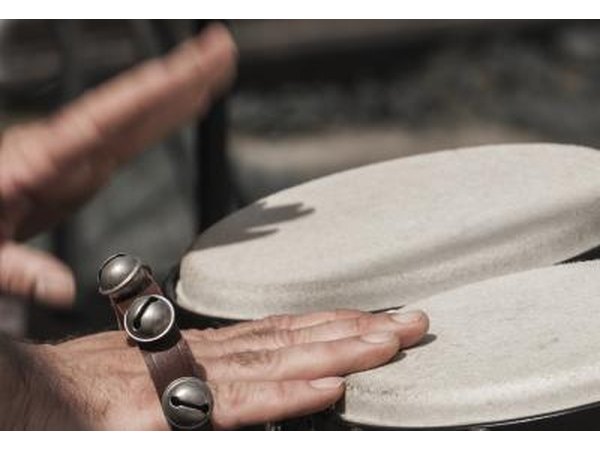 The bongo drums.