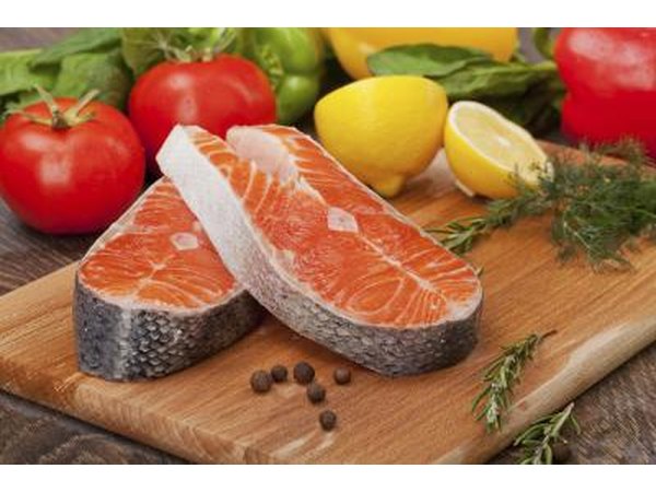 Food posining in salmon is most commonly caused by the toxins in the fish.