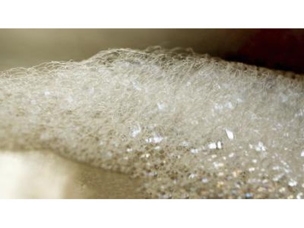 Soap bubbles.