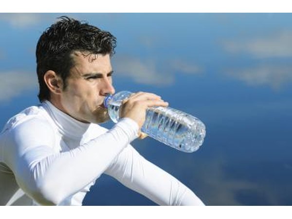 Make sure to drink plenty of non-carbonated water
