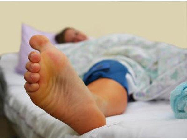 Fibromyalgia can lead to restless leg syndrome, both of which disturb sleep.