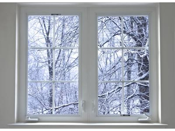 Window blocking winter air
