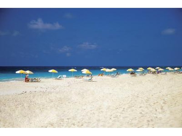 Elbow beach in Bermuda