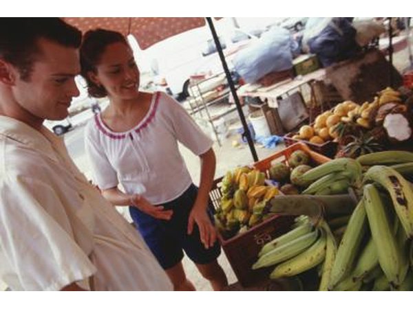 Shop at the Farmer's Market.