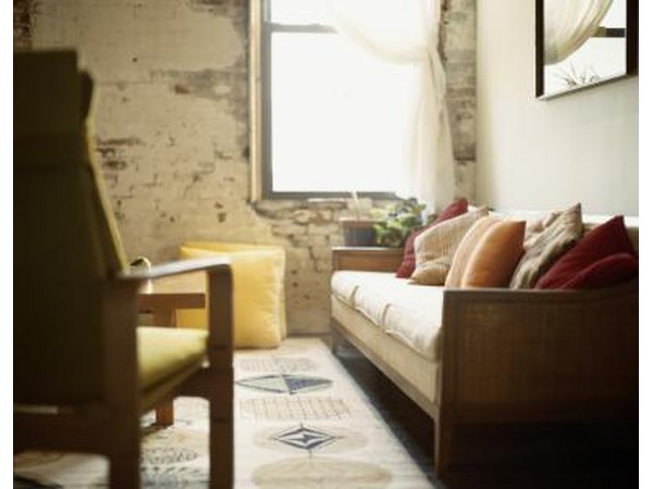 Living area of a New York City loft