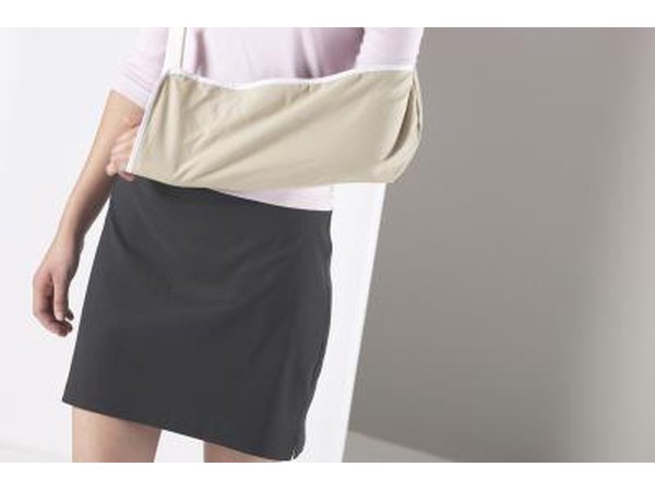 Try wearing a splint to keep pressure off your elbow.
