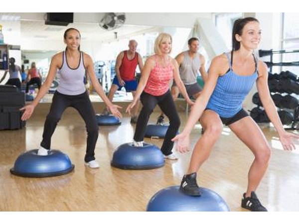 women doing aerobics