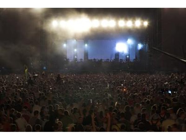 Exposure to loud noises such as a concert can damage the ear drum.