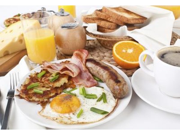 Eating a lot will put pressure on your diaphragm.