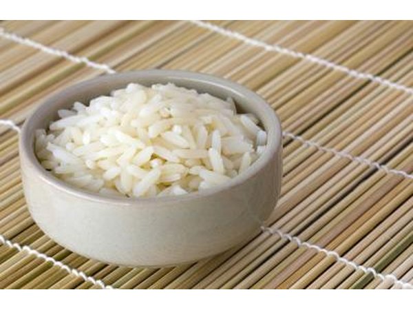 Enjoy low fiber grains like white rice.