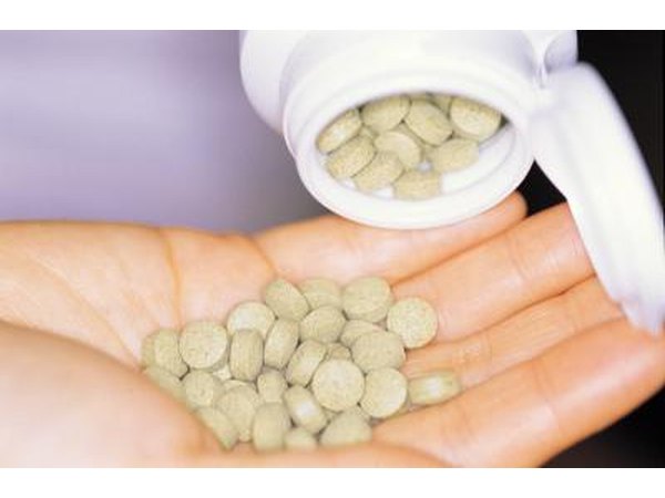 Follow the label dosage on your bottle of kelp tablets.