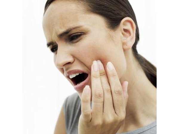 Mouth sores are sometimes present