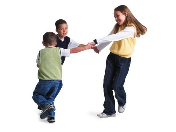 Kids dancing.