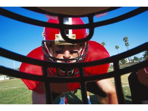 Helmets are required equipment for all players.