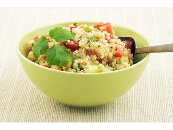 Small bowl of quinoa.