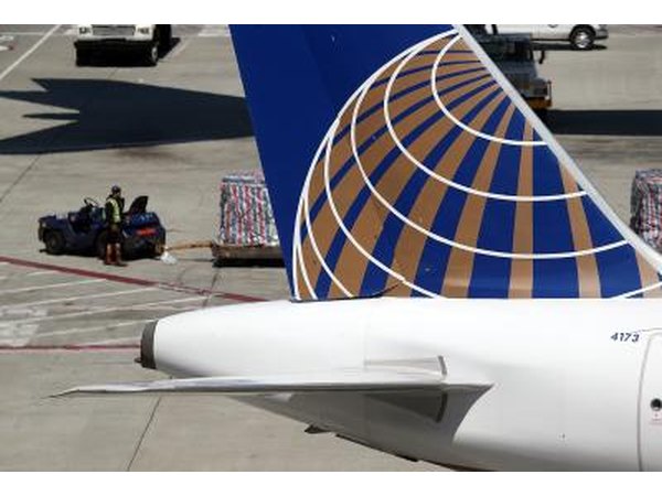 Continental airplane