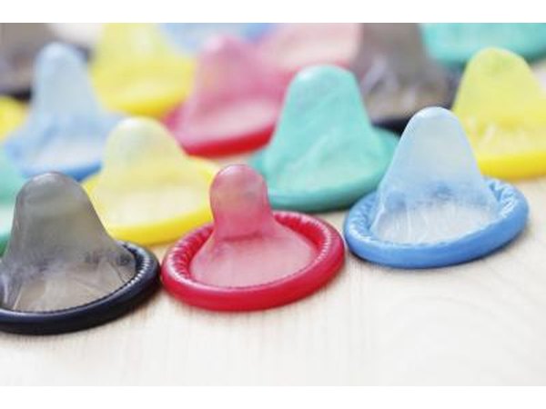 condoms on table