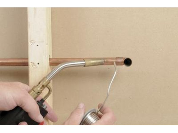 Copper piping takes more to install.