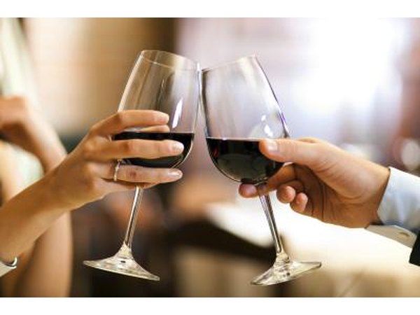 Toast to their commitment.