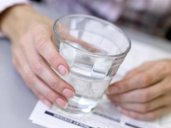 Drink warm water.