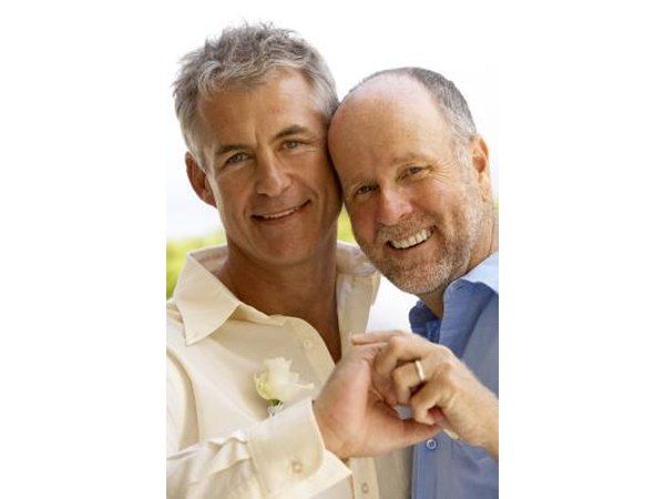 Gay couple's marriage