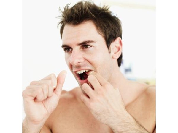 Floss at least once a day.