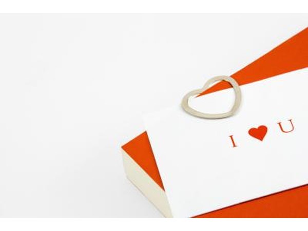 Frame note cards.