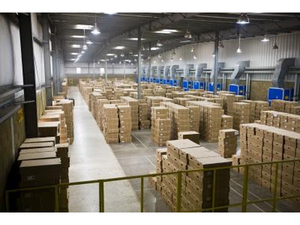 Shipping and receiving clerks spend a lot of their days organizing merchandise.