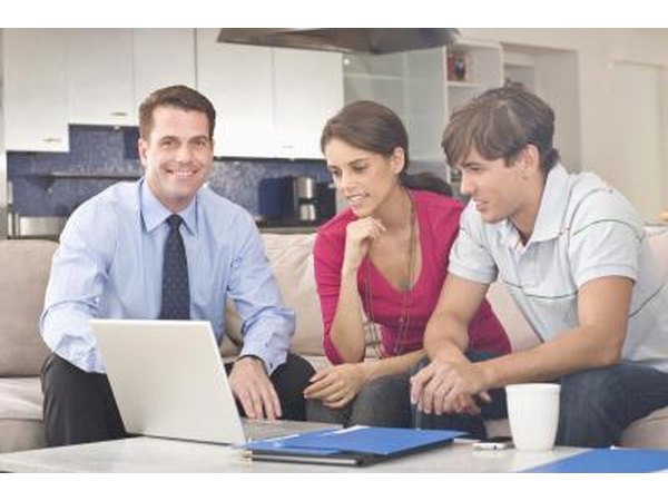 Discussion with an investor.