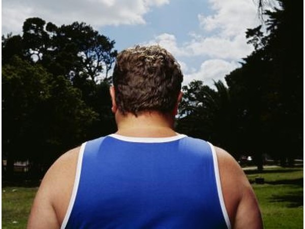 A man with an endomorphic body.