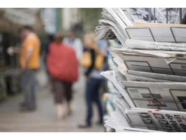Find a copy of a local newspaper from the week of or week after the birth.