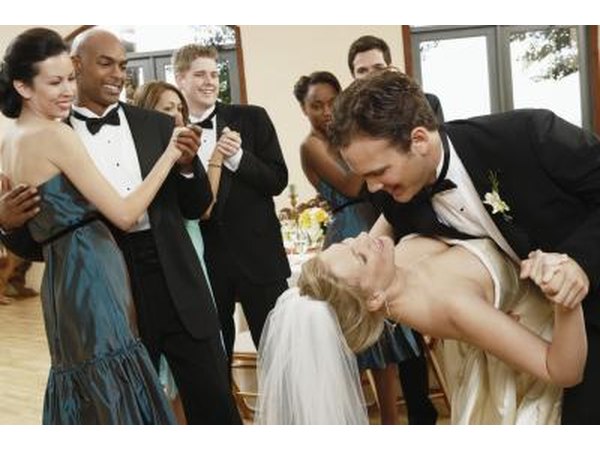 Open your wedding reception with a playlist.