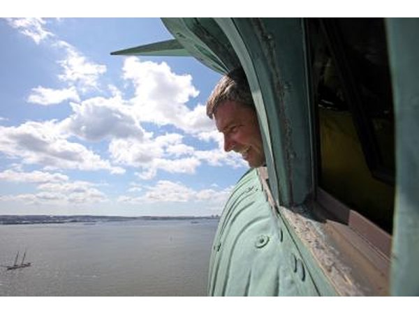 Statue of Liberty crown