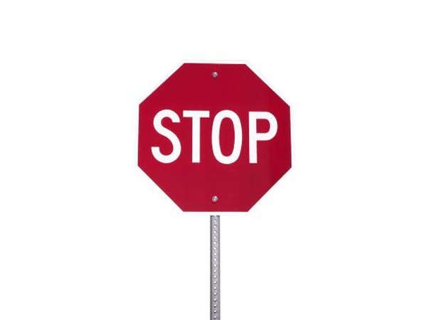 Stop sign