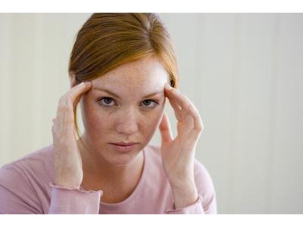 Headache may be a symptom.