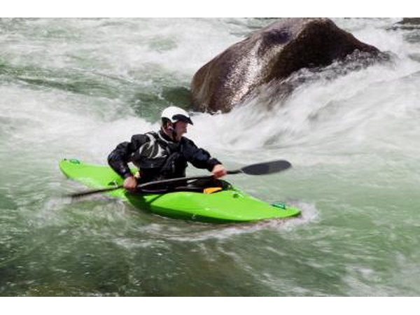 White water rafting.