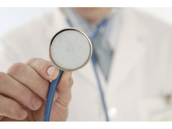 Doctor holding a stethesope.