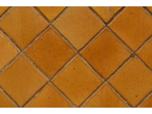 A diamond tile pattern