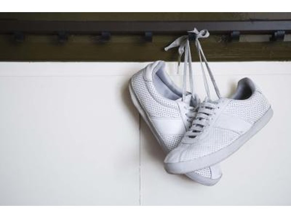 Tennis shoes.
